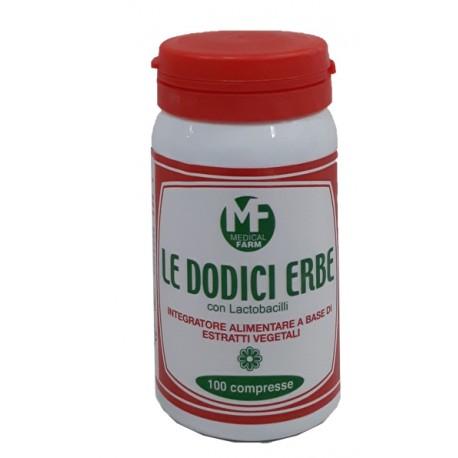 Medical-farm Le Dodici Erbe Lacto 100 Compresse