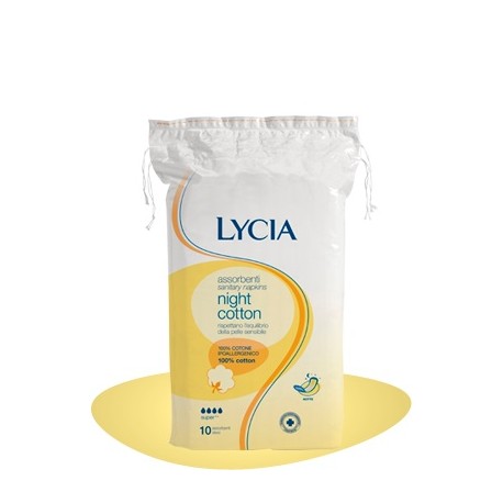 Sodalco Lycia-cotone Sottili Notte 10 Pezzi