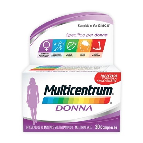 Pfizer Italia Div. Consum. Healt Multicentrum Donna 30 Compresse