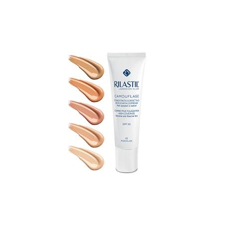 RILASTIL CAMOUFLAGE FONDOTINTA CORRETTIVO FLUIDO ELEVATA COPRENZA 10 30 ML