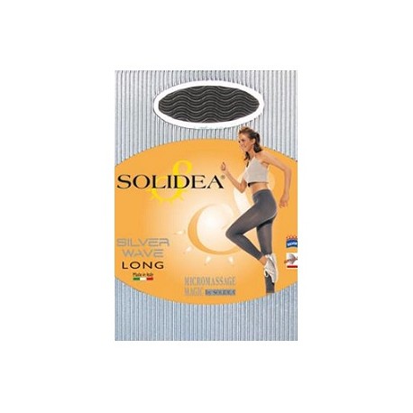 Solidea By Calzificio Pinelli Silver Wave Long Nero S