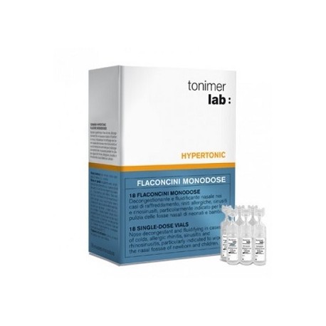 TONIMER LAB HYPERTONIC 18 FLACONI MONODOSE
