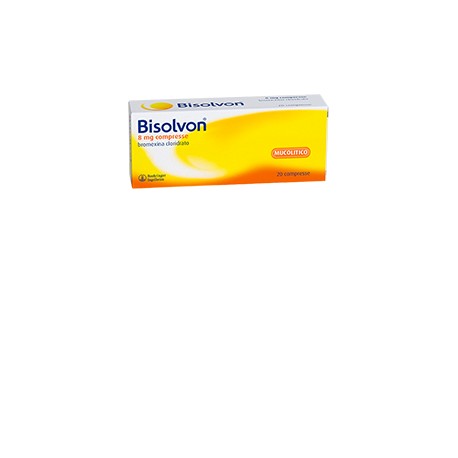 Bisolvon Mucolitico 20 Compresse 8 mg