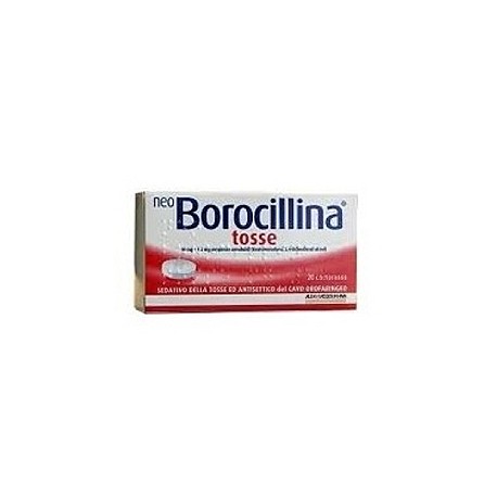 Alfasigma Neo Borocillina Tosse 10 Mg + 1,2 Mg Pastiglie