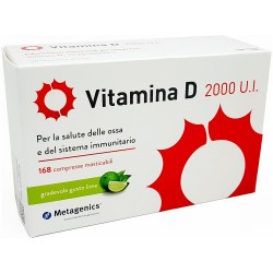 Metagenics Vitamina D 2000 U.I. 168 compresse masticabili