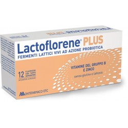 Lactoflorene Plus 12 Flaconcini Integratore Fermenti Lattici
