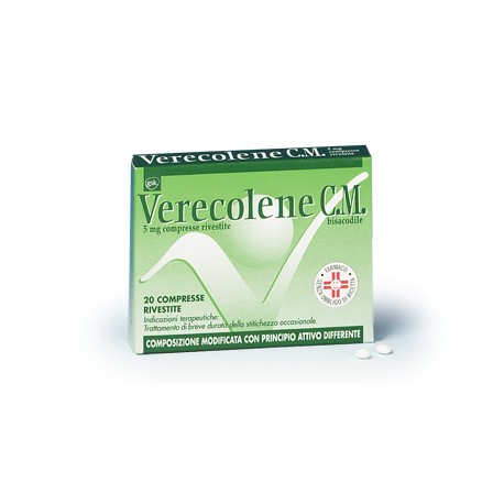 VERECOLENE C.M.*20 cpr riv 5 mg