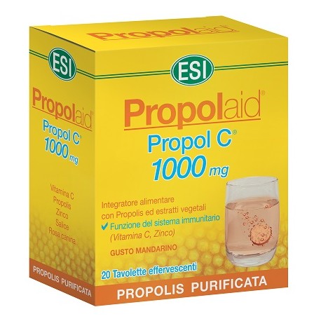 PROPOLAID PROPOL C 1000 MG 20 TAVOLETTE EFFERVESCENTI