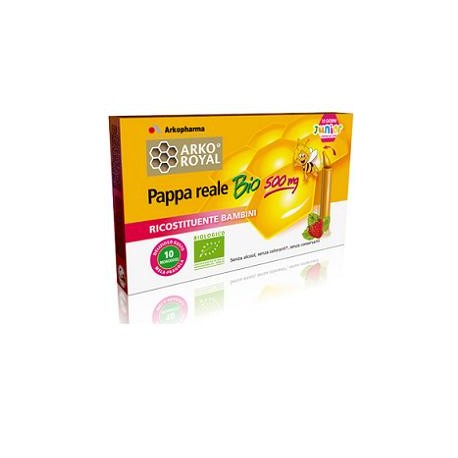 PAPPA REALE BIOLOGICA 500 MG 10 FLACONCINI