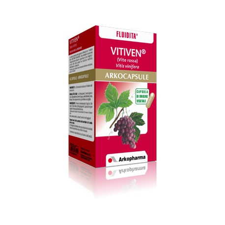 Arkopharma Vitiven 45 Arkocapsule Integratore Alimentare per le Gambe Pesanti