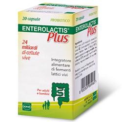 Enterolactis Plus 24 miliardi di Fermenti Lattici 20 capsule