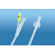 Safety Catetere Foley In Lattice Siliconato Punta Nelaton A 2 Vie Con Palloncino 5-15ml Diametro Ch14 4,66mm Lunghezza 40cm