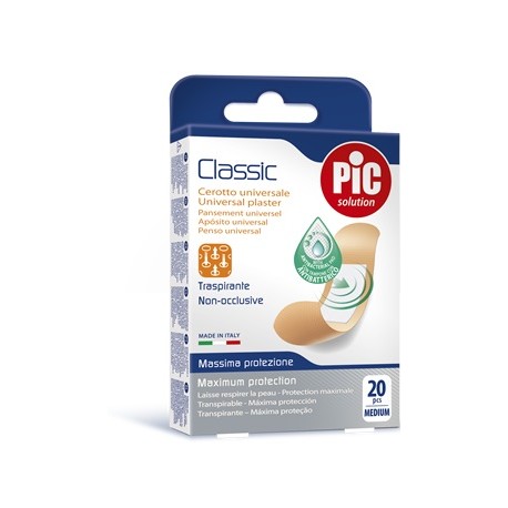 Pikdare Cerotto Pic Classic 19x72 Mm Antibatterico 20 Pezzi