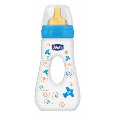 Chicco Biberon Passeggio Boy Caucciu Da 240 Ml