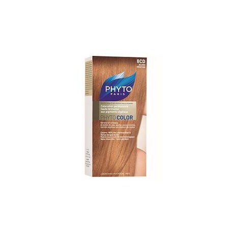 Phyto Phytocolor 8CD Biondo Ramato Dorato Colorazione capelli lunga durata