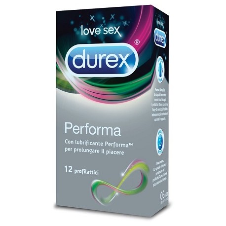 Reckitt Benckiser H. Profilattico Durex Performa Easyon 12 Pezzi