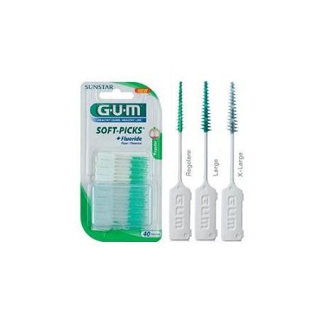 Sunstar Italiana Gum Softpicks Scovolino Gomma L 40p