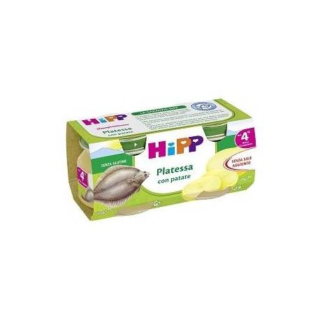 Hipp Italia Hipp Omogeneizzato Platessa Con Patate 2x80 G