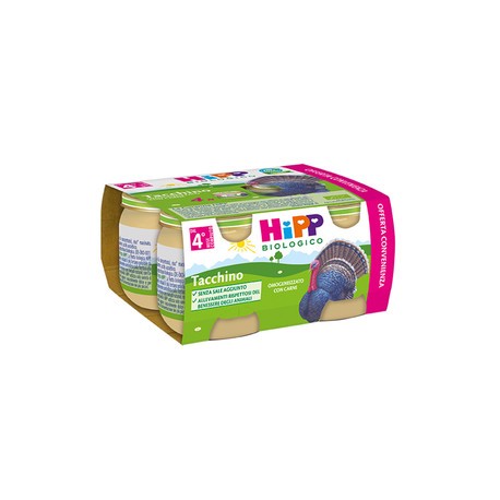 Hipp Italia Hipp Bio Hipp Bio Omogeneizzato Tacchino 4x80 G